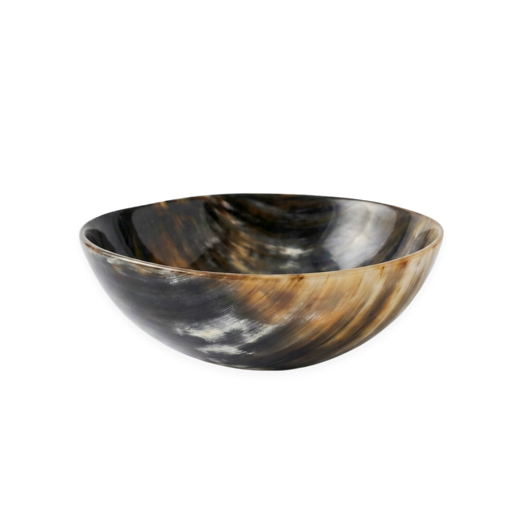Marble Grain Horn Bowl